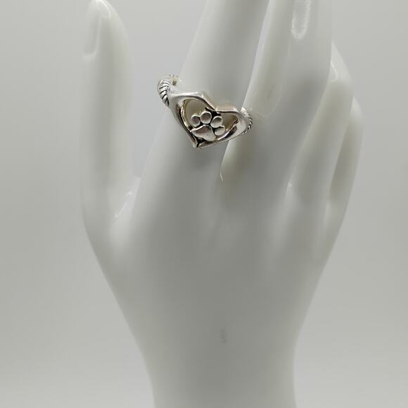 Jai By John Hardy Symbols of Love Dog Paw Ring Size 8 - Picture 7 of 7